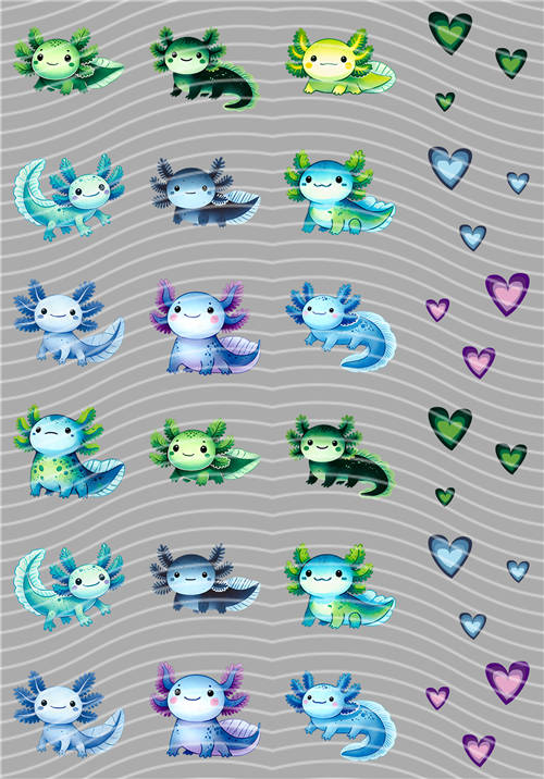 A5 kiss cut- 4151